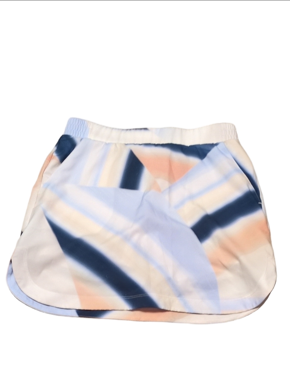 Calia Golf Birdie Skort In Sediment Stripe Ardosia Size XS